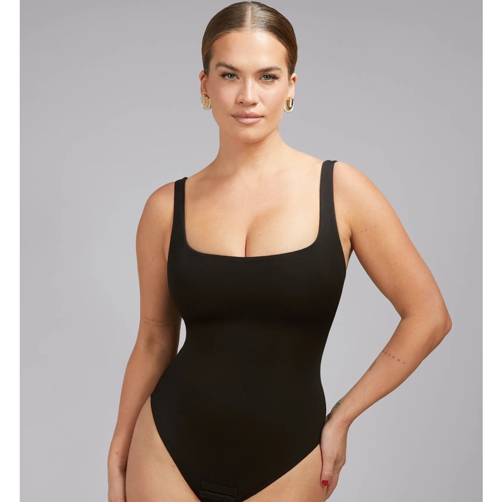 TA3 Squarey Bodysuit - Black